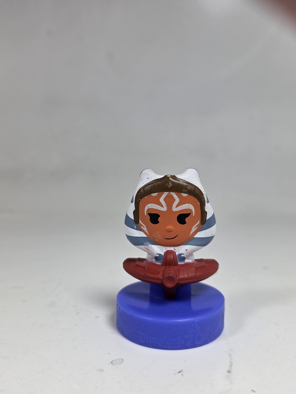 Ahsoka Tano on a T-6 Shuttle, released as part of the Disneyland 70th Anniversar